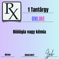 Online 1 tantárgy 2 éves